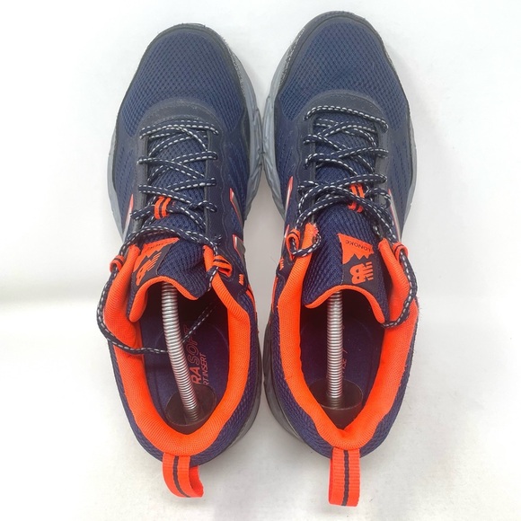 New Balance Lonoke Hiking Shoe Blue Orange Gray Mens 13 - Picture 7 of 10